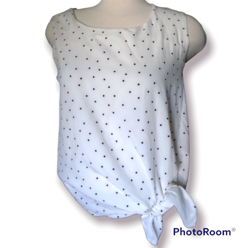 *FLORENCE* polka dot top